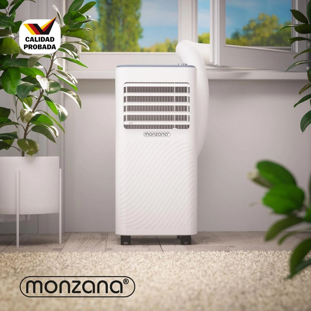 ® Condizionatore d'Aria Mobile 7000BTU 3in1 750W Timer Telecomando Deumidificatore Climatizzatore Raffreddatore