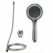 Trade Shop - Kit Doccetta Doccino Tondo Soffione Doccia Con Laccio 1,8 Mt Staffa Bagno 59169 -