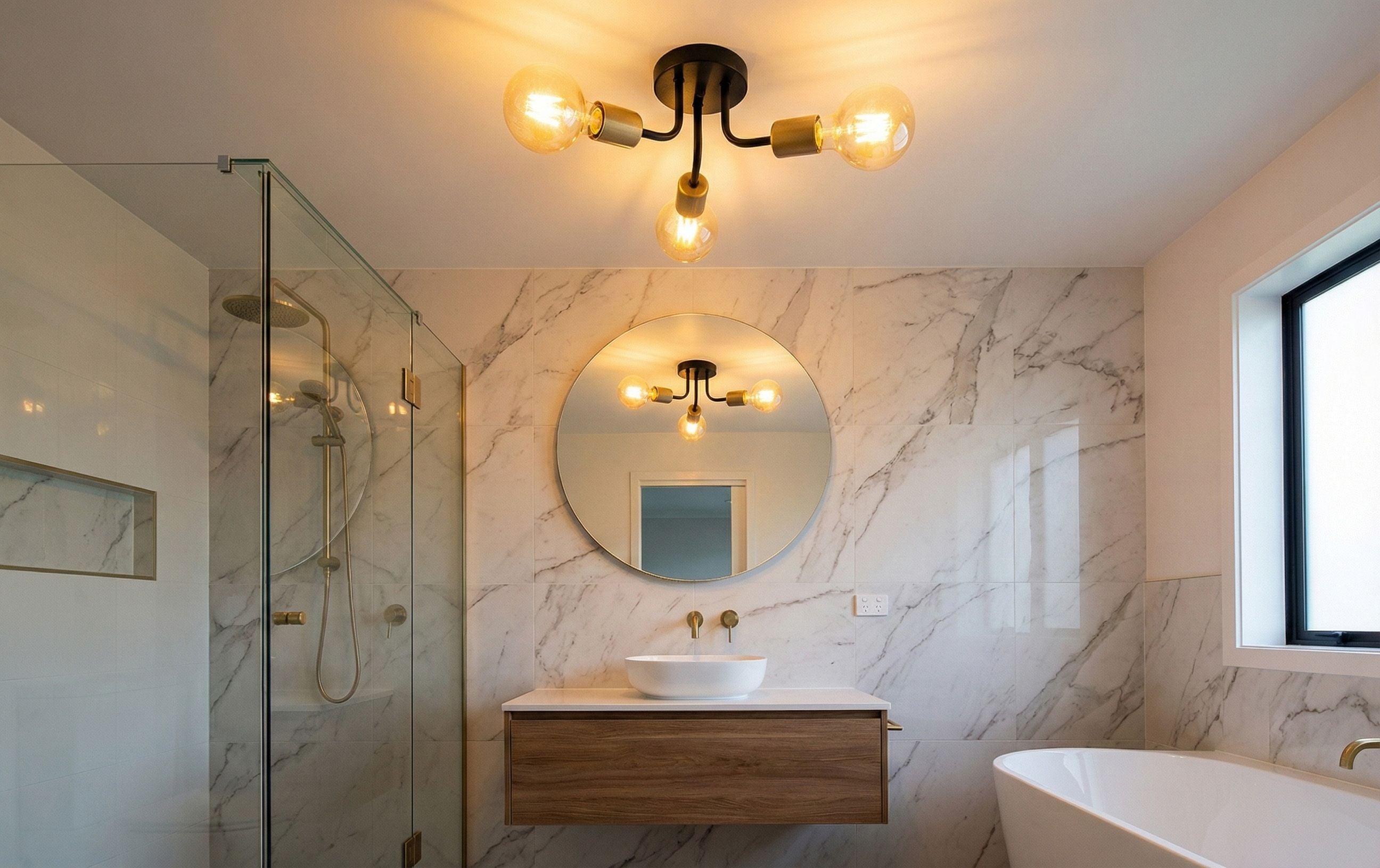 Lampada APP1117-3C Black Gold