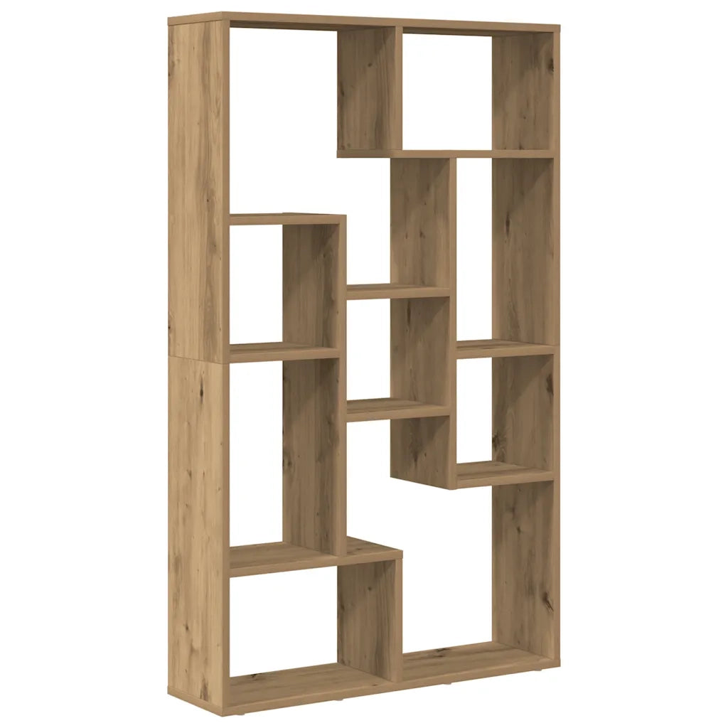 Libreria Rovere Artigianale 72x20x120,5 cm in Truciolato 858164
