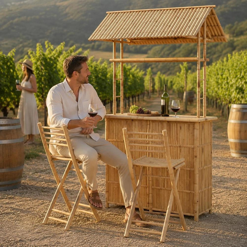 3-piece Bamboo Bar Set