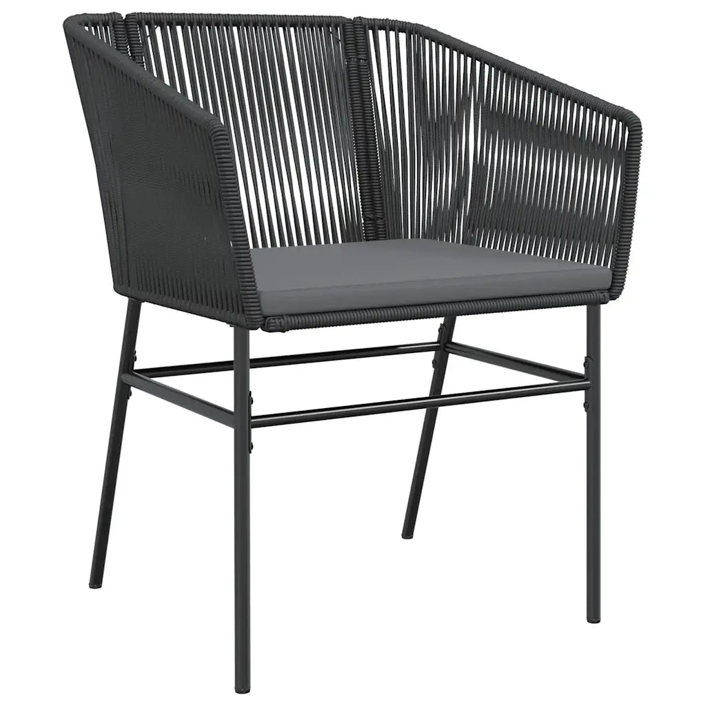 Set da Pranzo da Giardino con Cuscini 5 pz Polyrattan Vetro 3334612