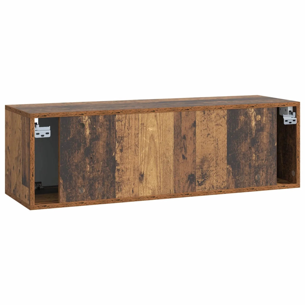 Mobile Porta TV da Muro Legno antico 98 x 31 x 30 cm