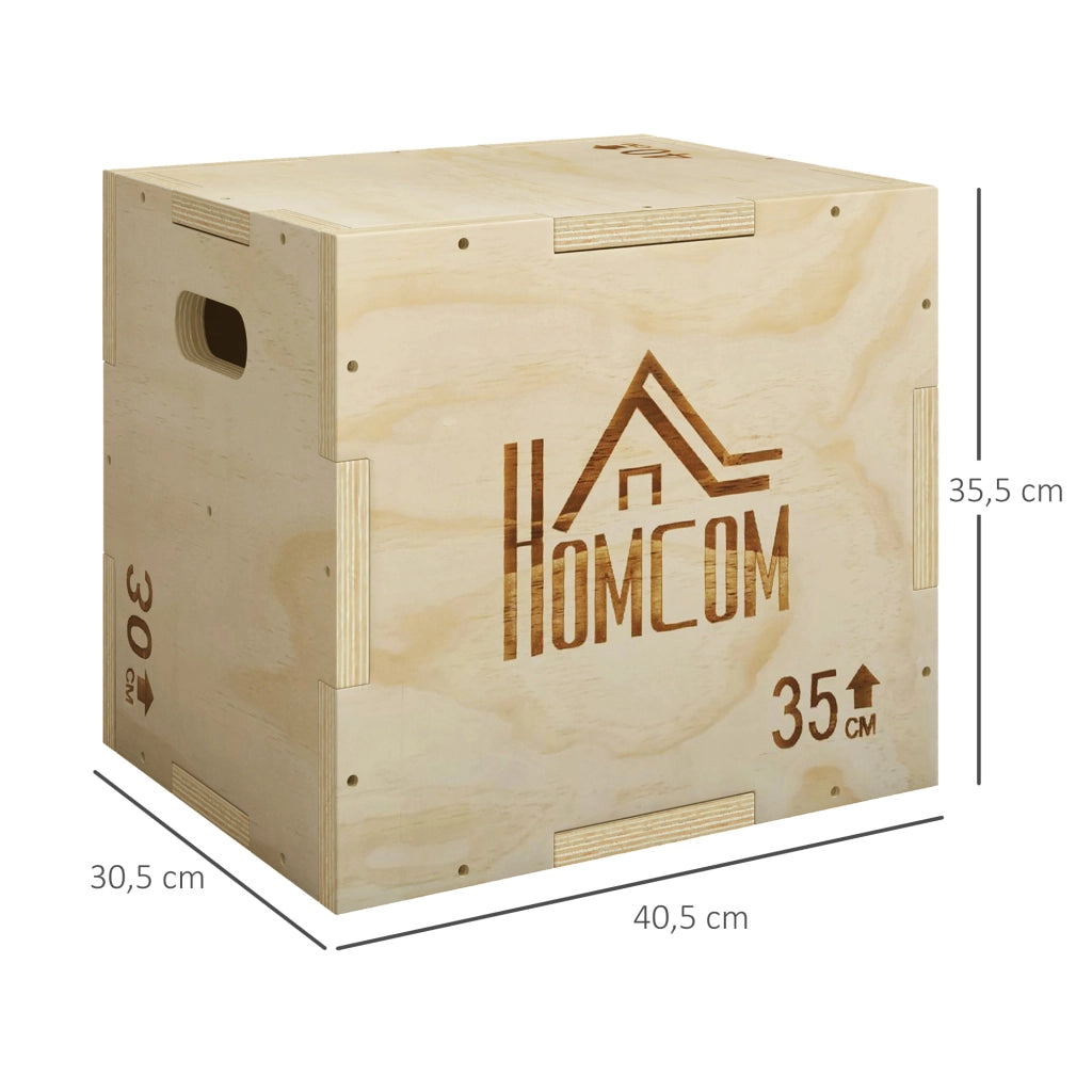 Plyobox per allenamento pliometrico ¨C Zephmum ¨C 40,5x35,5x30,5 cm