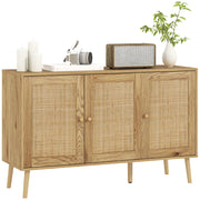 Credenza ¨C zephmum ¨C legno, rotan, scaffale regolabile