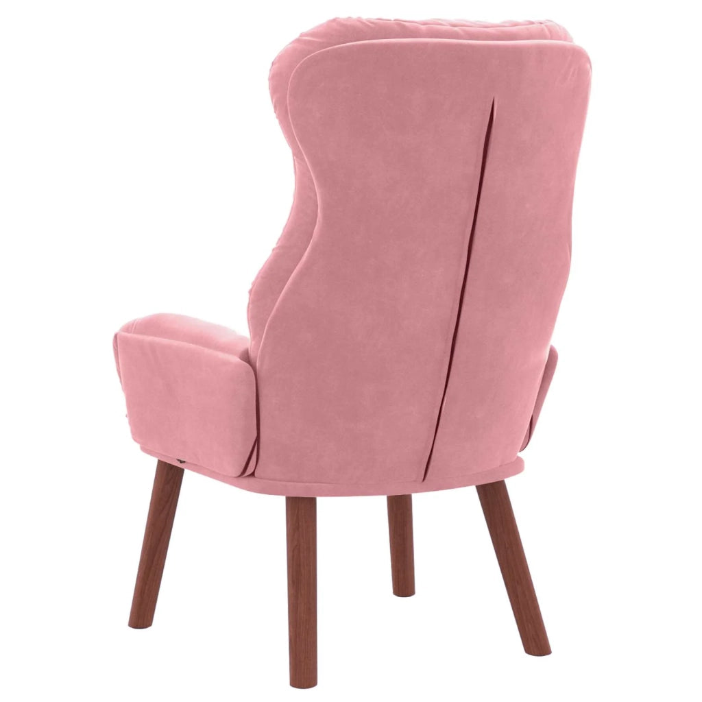 poltrona Rosa 69 x 74 x 93 cm Velluto 42001891