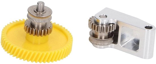 Kit di manutenzione del carrello di ingranaggio - Accessorio per stampante 3D - Fornitura di materiali efficiente - Acciaio resistente - Inserimento del filamento - Adatto per Bambu X1