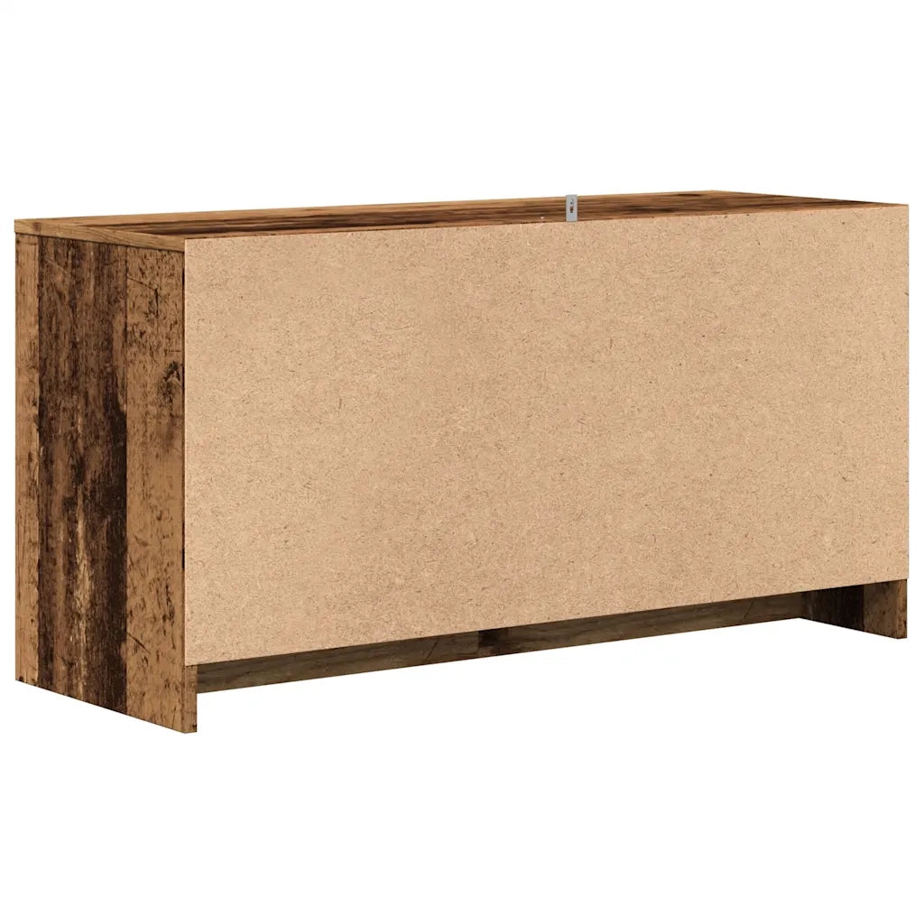 Mobile Porta TV Legno Antico 102x37,5x52,5 cm Legno Multistrato 856782