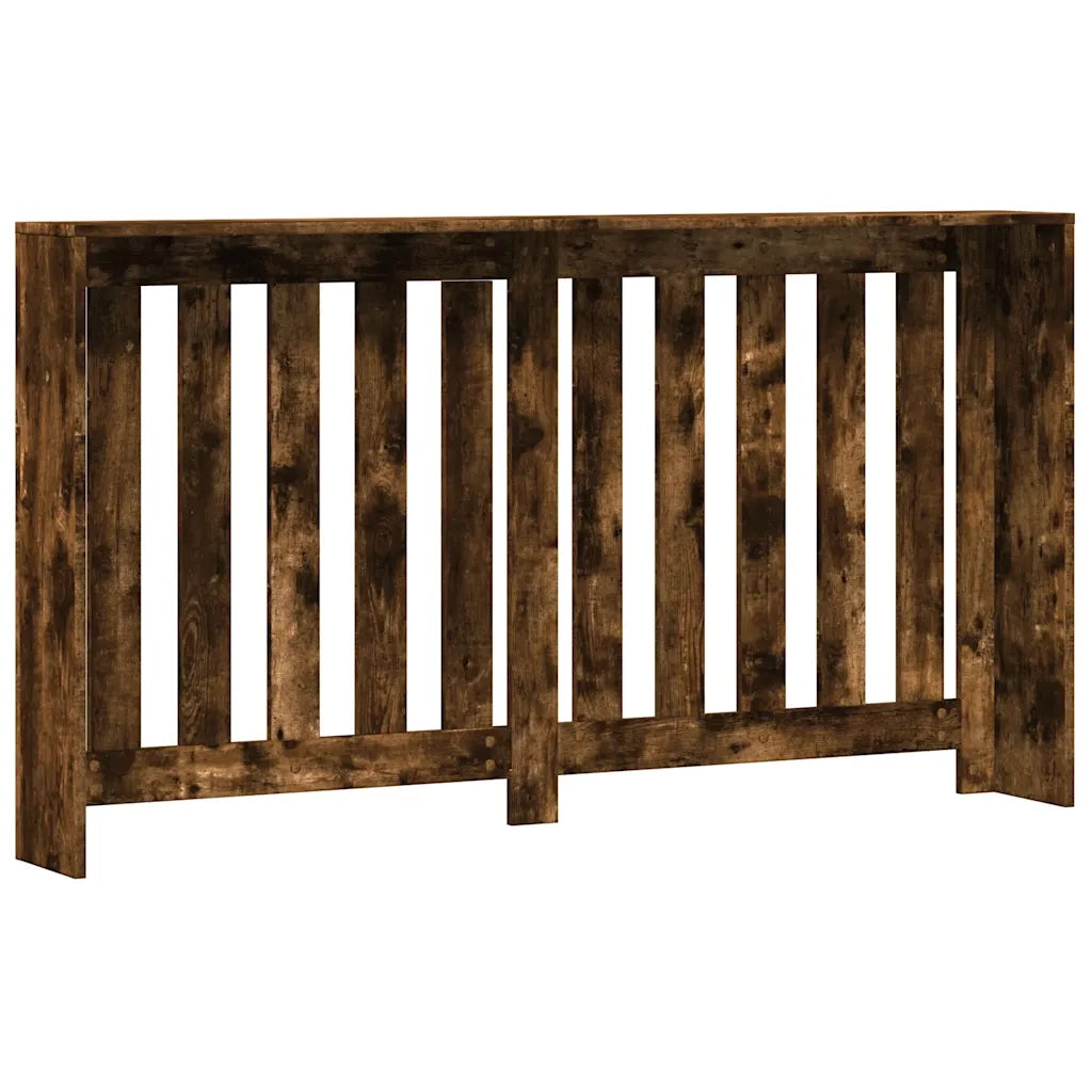 vidaXL Copertura Termosifone Rovere Fumo 149x20x82cm Legno Multistrato