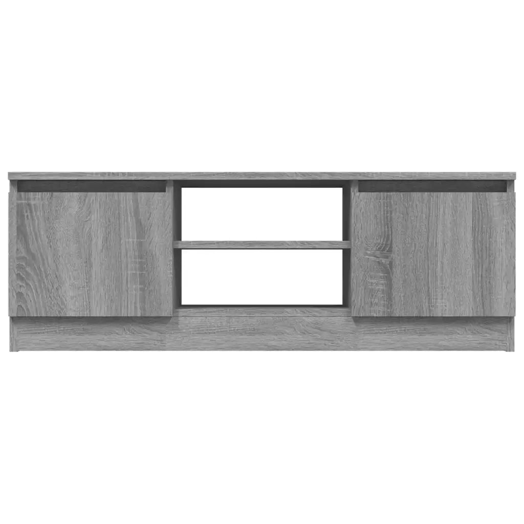 Mobile TV | Armadietto TV | Mobile Porta TV con Anta Grigio Sonoma 102x30x36 cm