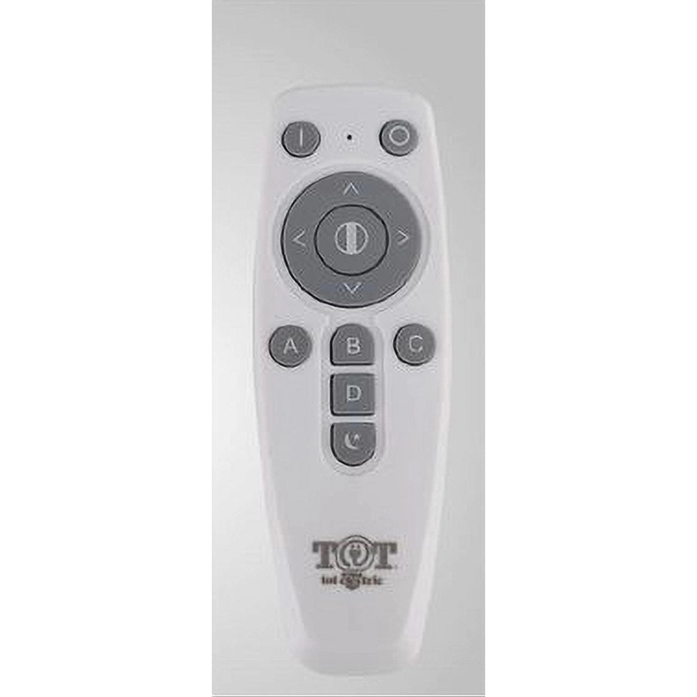 Trade Shop - Lampadario A Sospensione Led Moderno Doppio Cerchio Bianco 58w Con Telecomando 31869 -