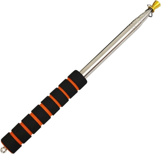 Astato Telescopico da 2 Metri/3 Metri - Asta Portatile Telescopica da Mano per Indicatore di Vento - Ideale per l'Uso all'Aperto
