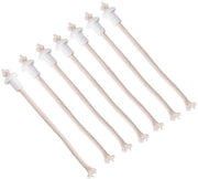 Set di 7 supporti per candela in ceramica - resistente al calore - candela a olio - set unico di supporti per candela in cotone