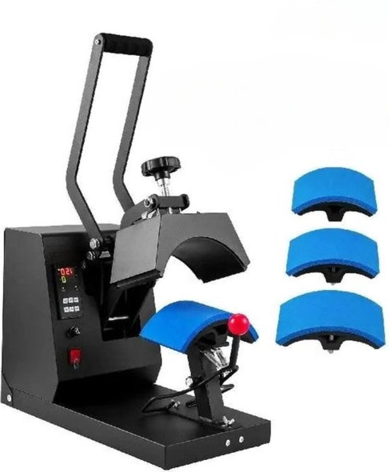 Pressa Professionale a Caldo 4-in-1 con Pettine