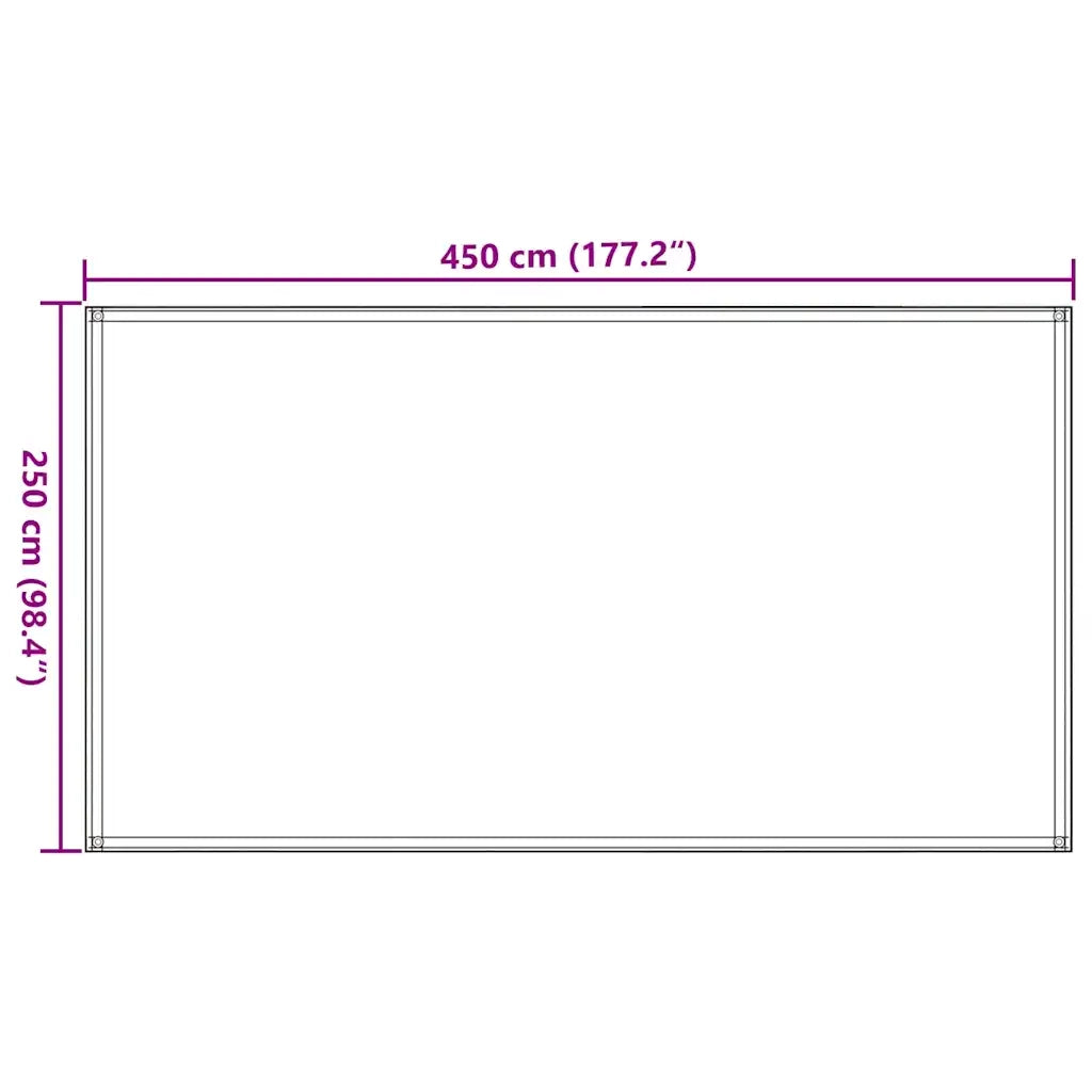 Tappeto da Tenda 250x450 cm Talpa 310744