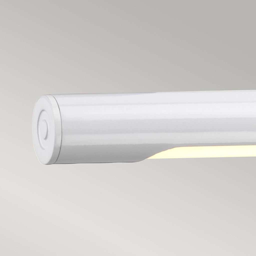 Applique Quadri E Specchi Contemporanea Alton Acciaio Bianco Led 10W 3000K 549Lm
