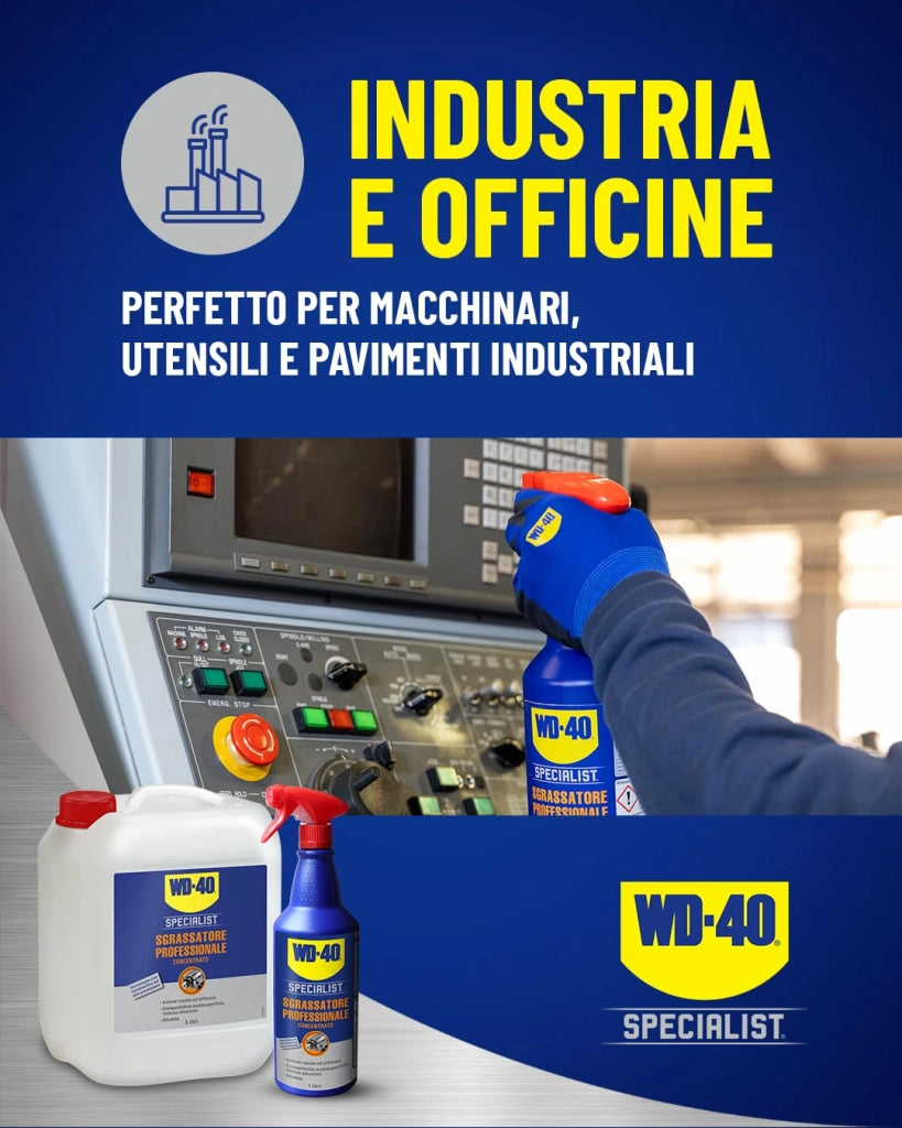 Sgrassatore Professionale Wd 40 5000 ml