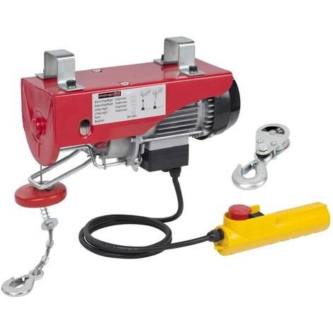 Paranco elettrico 300/600Kg 12m