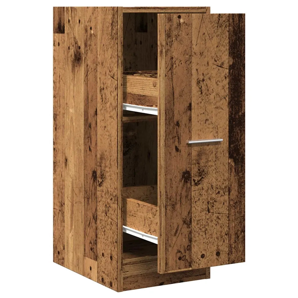 vidaXL Armadietto da Farmacia Legno Vecchio 30x41x77,5cm in Truciolato