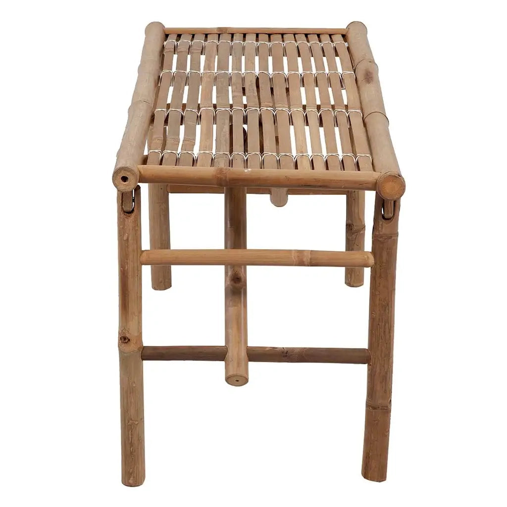Panca da Giardino Pieghevole con Cuscino 118 cm in BambÃ¹ cod mxl 67005