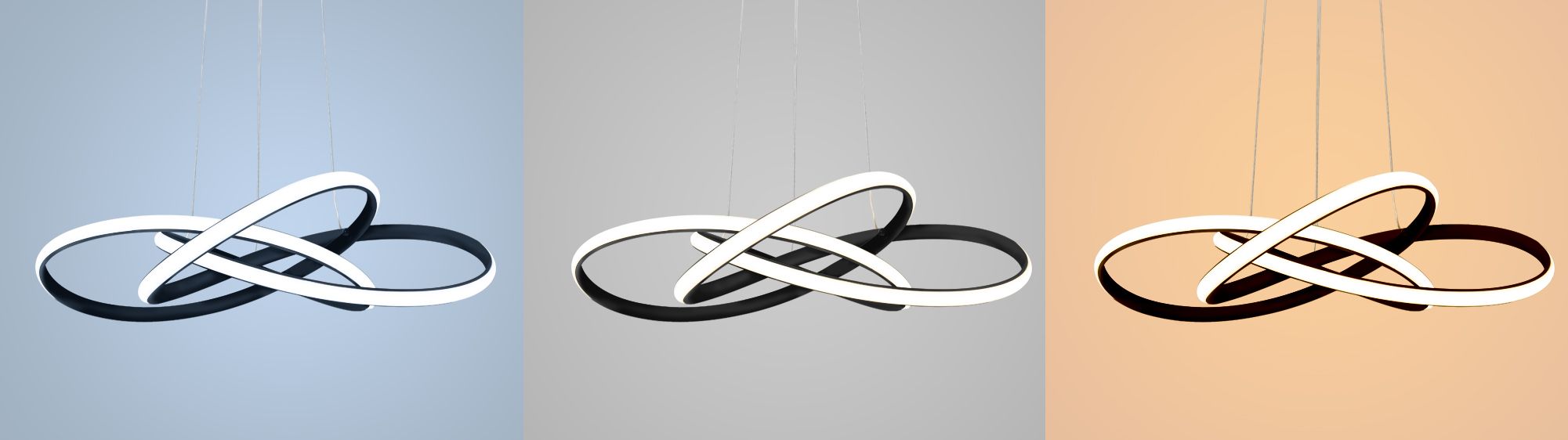 Lampada Led App814-cp Node Black