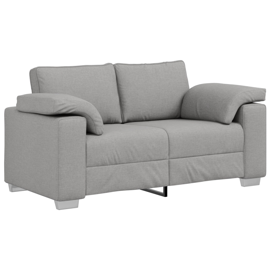 Divanetto  Grigio nuvola da 120 cm in tessuto