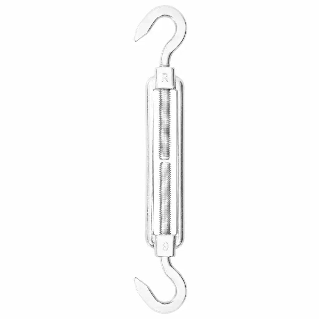 Set Accessori per Vela Parasole 12 pz in Acciaio Inossidabile 310241