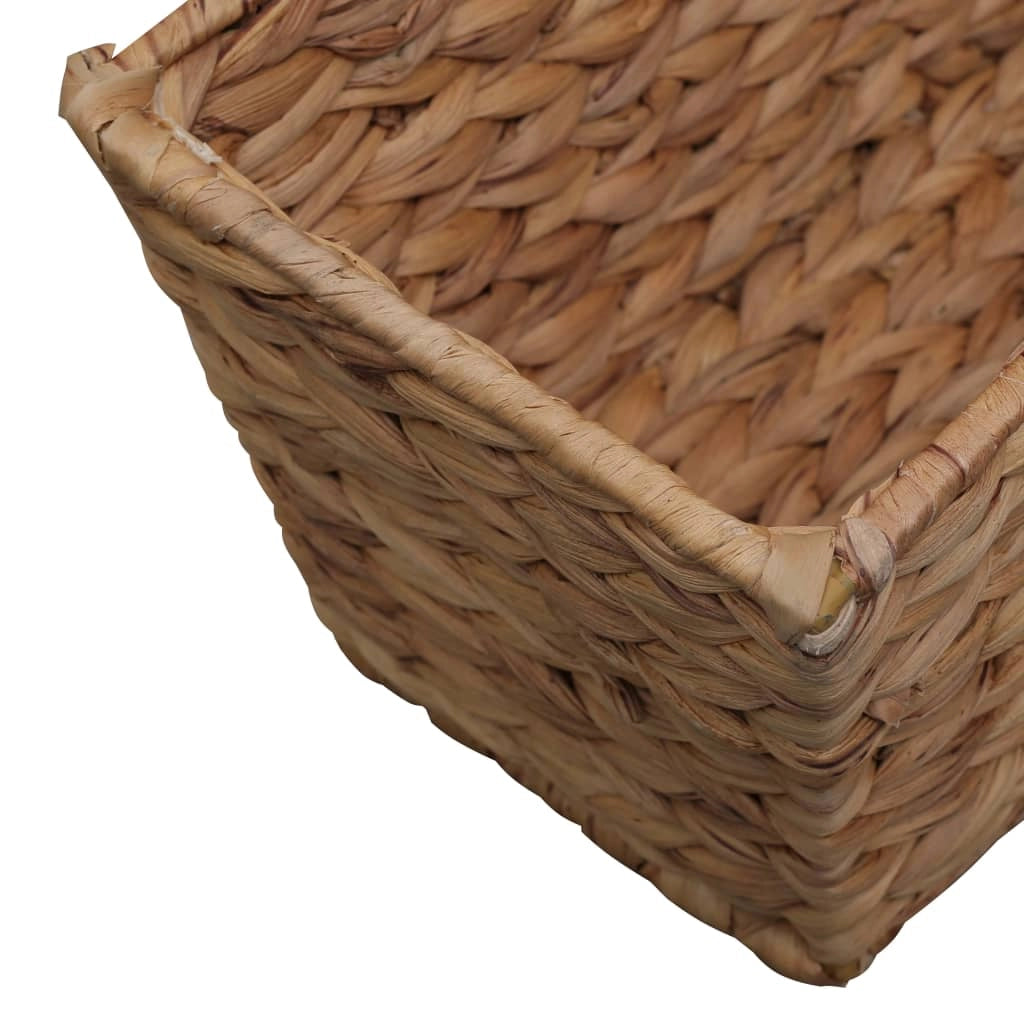Set di 2 fioriere in giacinto d'acqua 39 cm marrone 02_0000881
