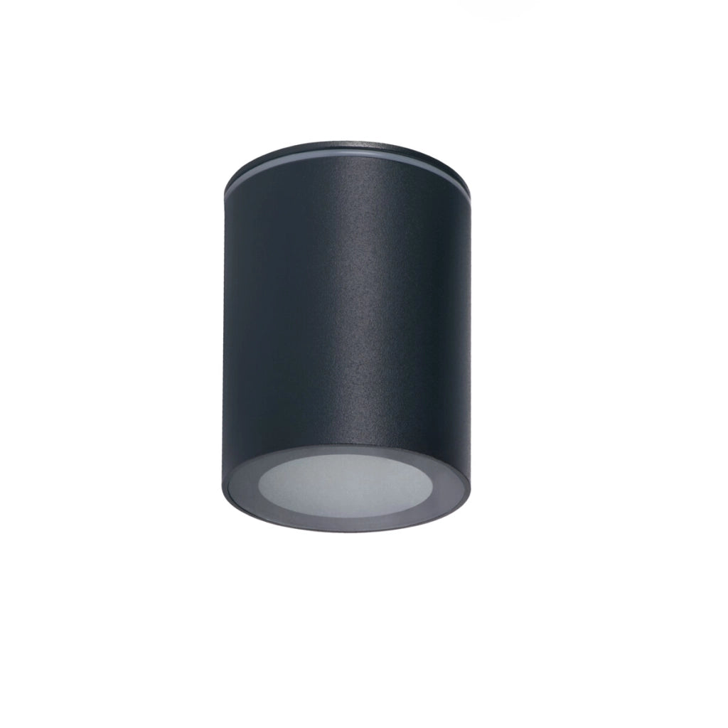 Spot soffitto grafite tondo 9cm IP65 GU10 7W Kanlux