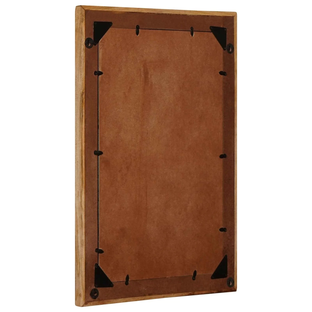 Specchio Montaggio a parete Marrone 70 x 50 x 3 cm Vetro
