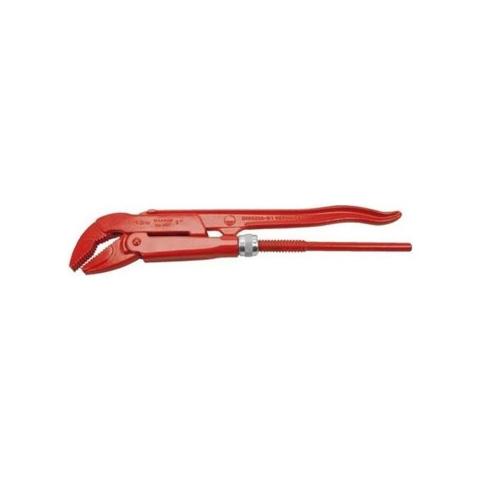 VBW 951010 Chiave inglese svedese a 45° con geometria a 3 punti di contatto apertura massima 55 mm diametro tubo 25,4 mm colore Rosso