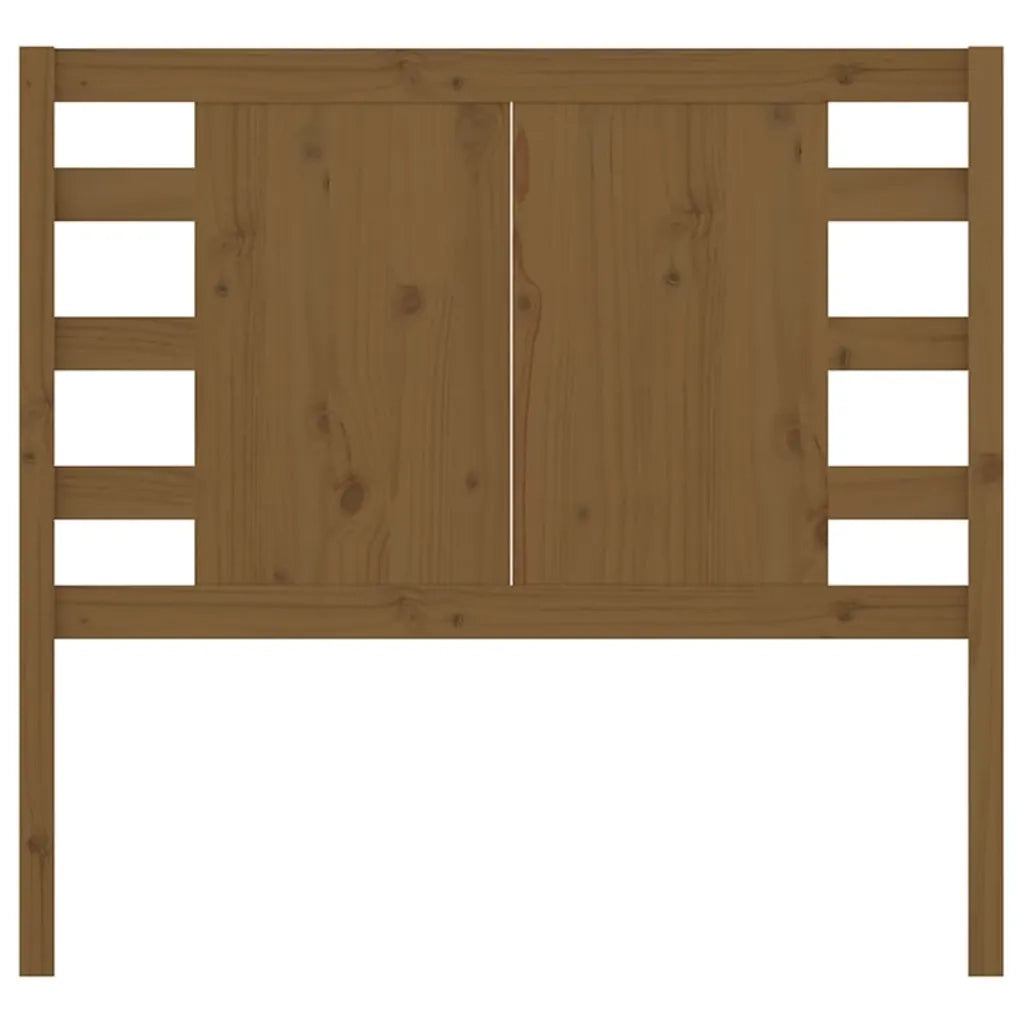 Testiera Miele 96x4x100 cm in Legno Massello di Pino