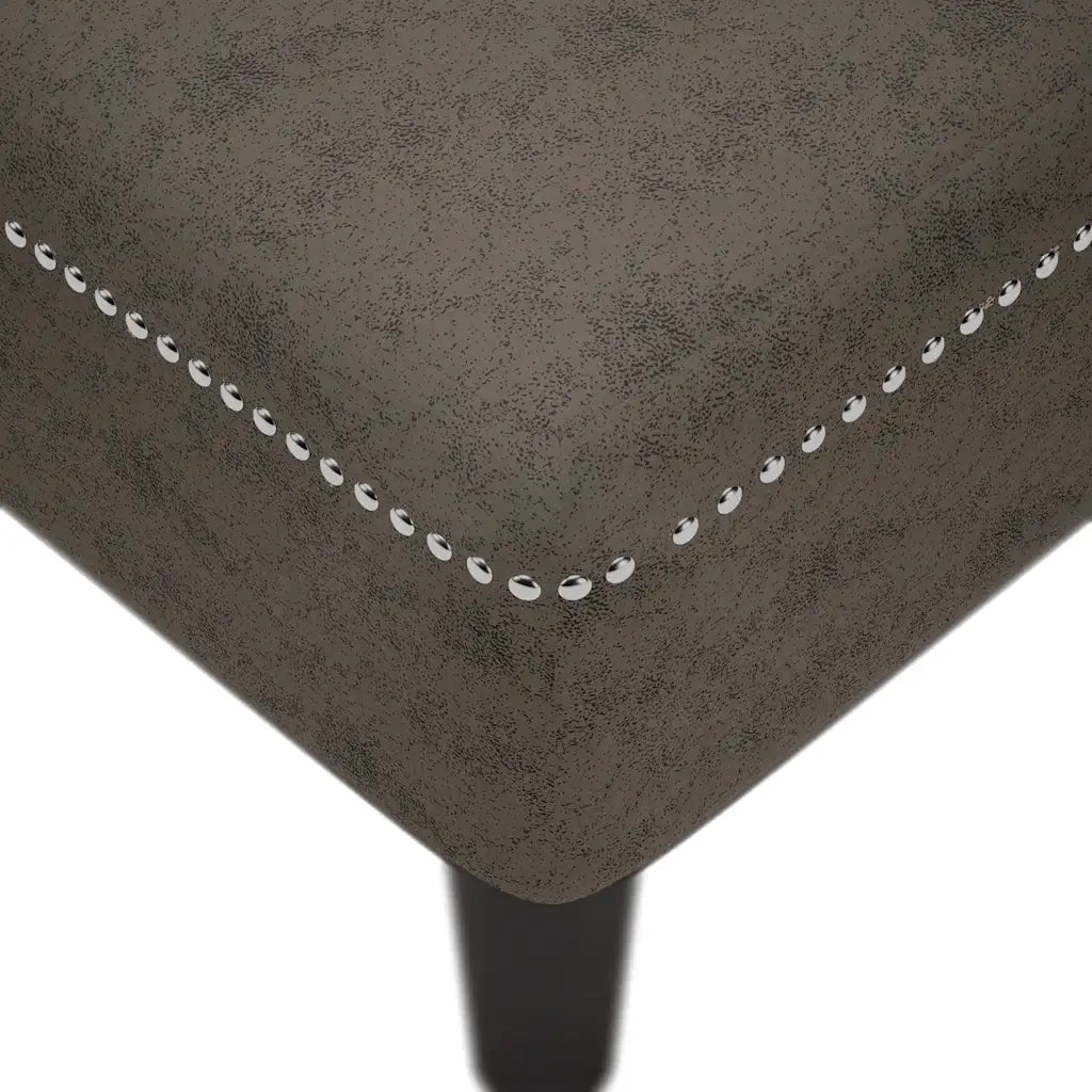 vidaXL Sdraio con Cuscino e Bracciolo Destro Similpelle Grigio Scuro