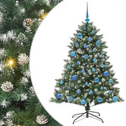 Albero di Natale Artificiale-Albero Natalizio con 150 LED Verde 150 cm 203820