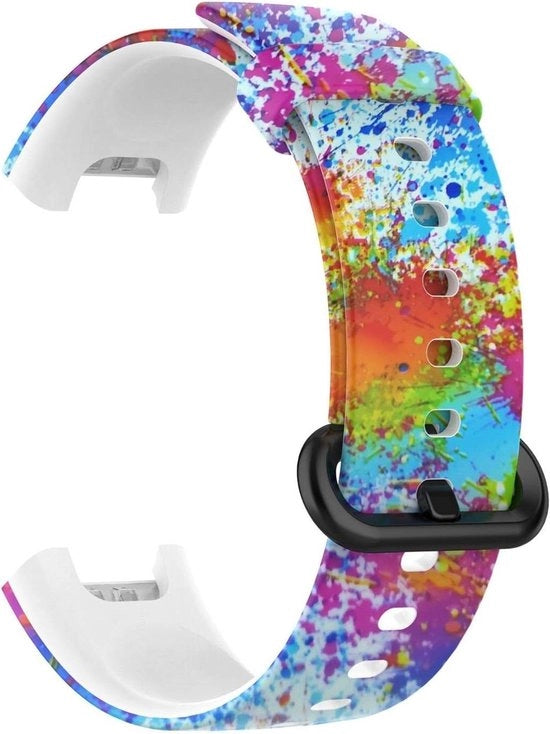 Compatibile per orologi intelligenti Xiaomi Mi / Redmi compatibili Smart orologio esplosivo sostitutivo per tavolo - fascia di protezione siliconica Camouflage Nero Codice .