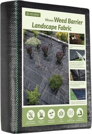 Tessuto impermeabile per giardino 2 x 10 metri resistente all'acqua e alle fessure per bordure e aree di parcheggio