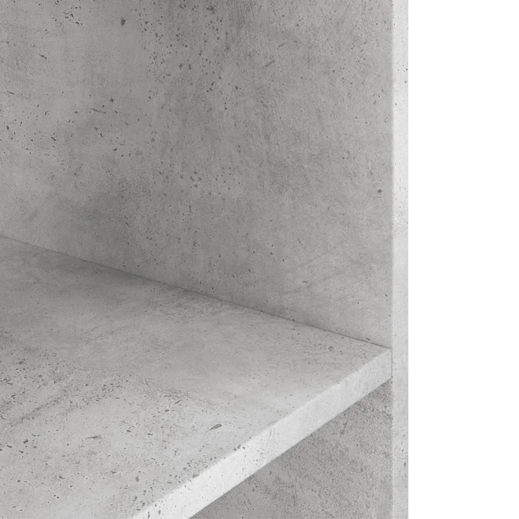 Supporto per acquario in cemento grigio 120x40x60 cm in legno ingegnerizzato 833595