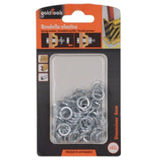 Trade Shop - Set Confezione 62 Gr. Rondelle Elastiche In Acciaio Rondella Diametro 8 Mm 90836 -
