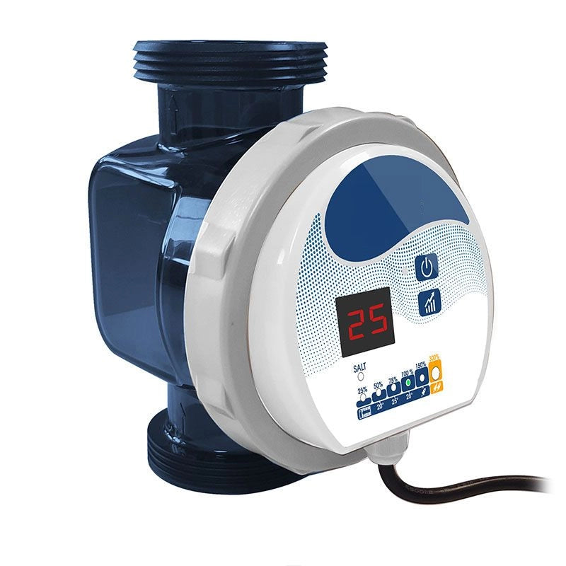 Sterilizzatore Per Elettrolisi Del Sale Pool Salt Per Piscina Fino A 80 M³ Volume piscina: Fino a 20 m³