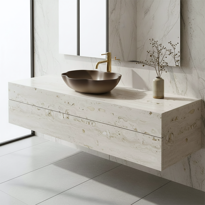 Lavabo Da Appoggio Rea Pearl Ombre