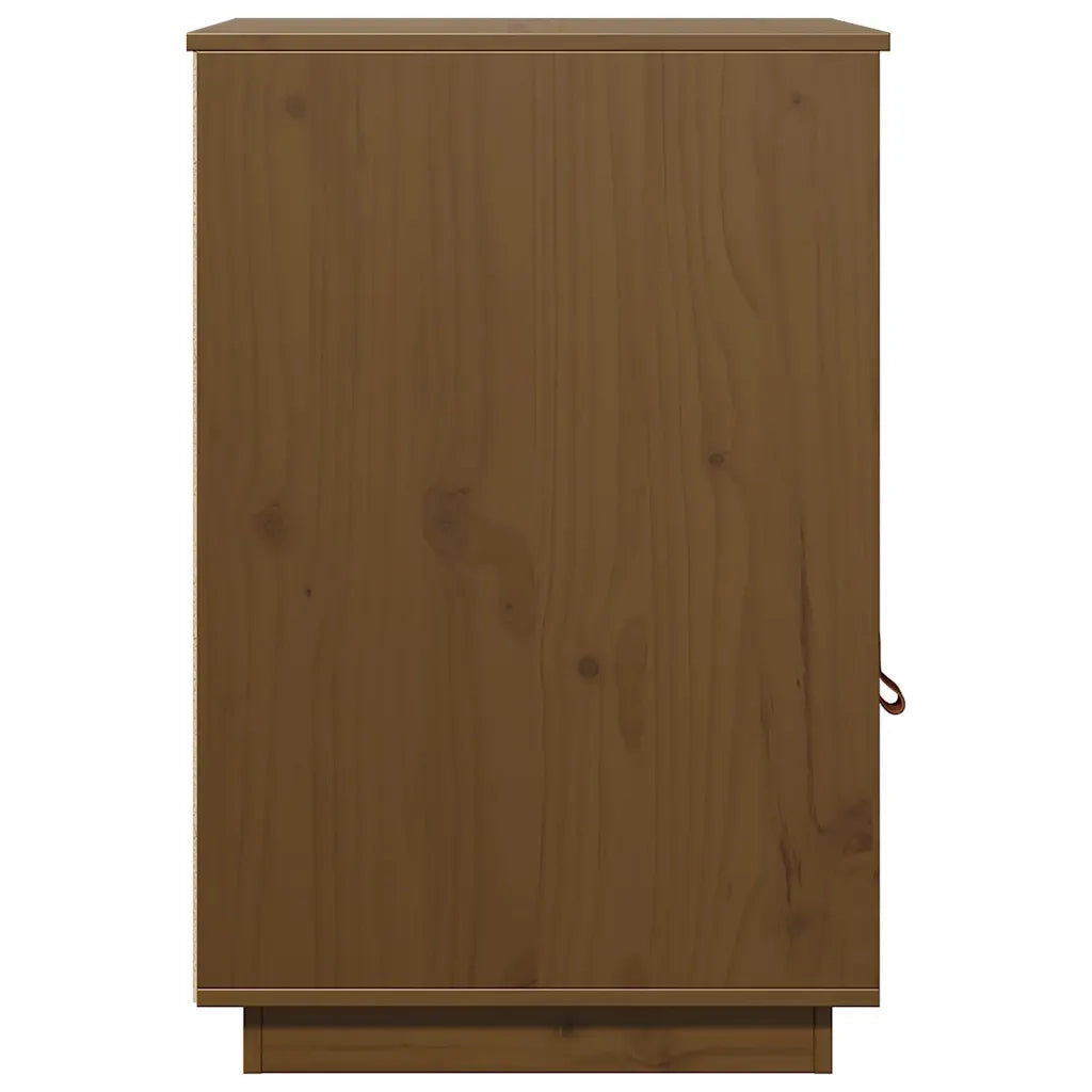 Armadietto da Scrivania Miele 40x50x75cm in Legno Massello Pino