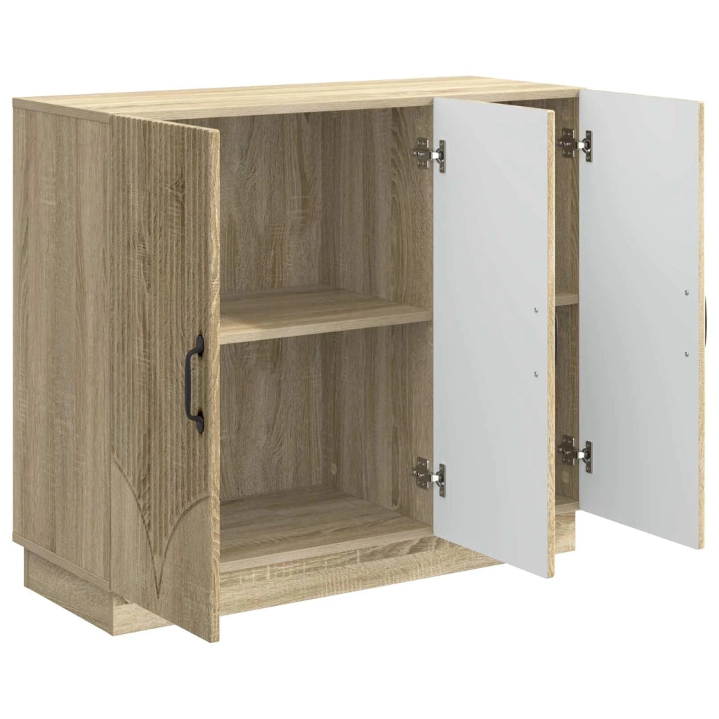 Credenza Rovere Sonoma 89 x 34,5 x 77 cm Legno ingegnerizzato 895337