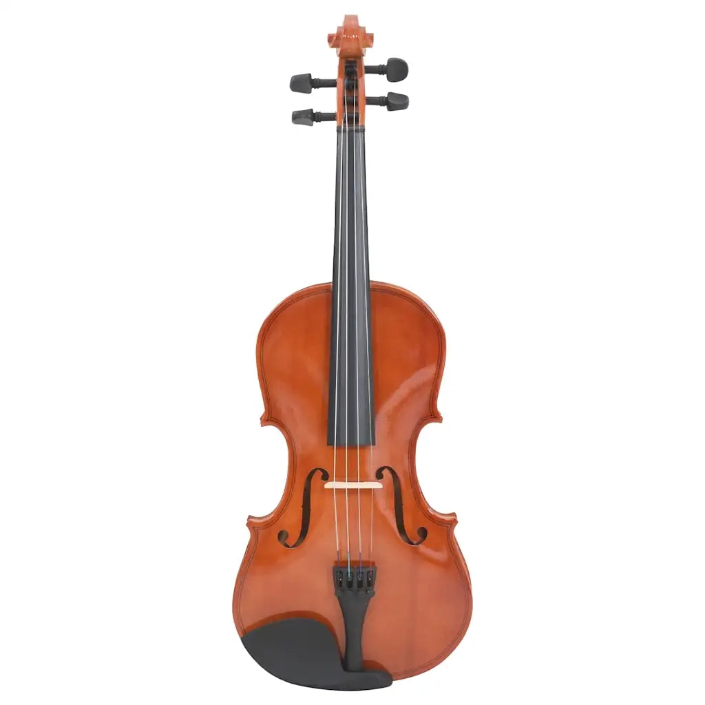 Set Completo Violino con Arco e Mentoniera Legno Scuro 4/4