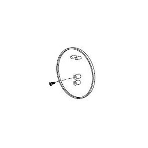 KIT COVER BIANCHE PER STAFFE PER RULLI ACMEDA S60|80 NICE 525.30096 AUTOMAZIONE