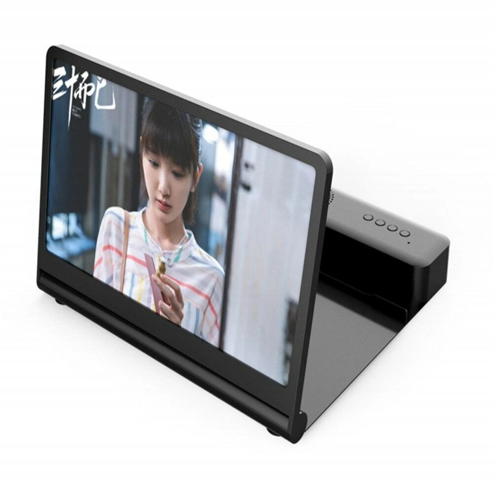 Schermo di ingrandimento Cellulare Smartphone bluetooth altoparlanti Lente 12''
