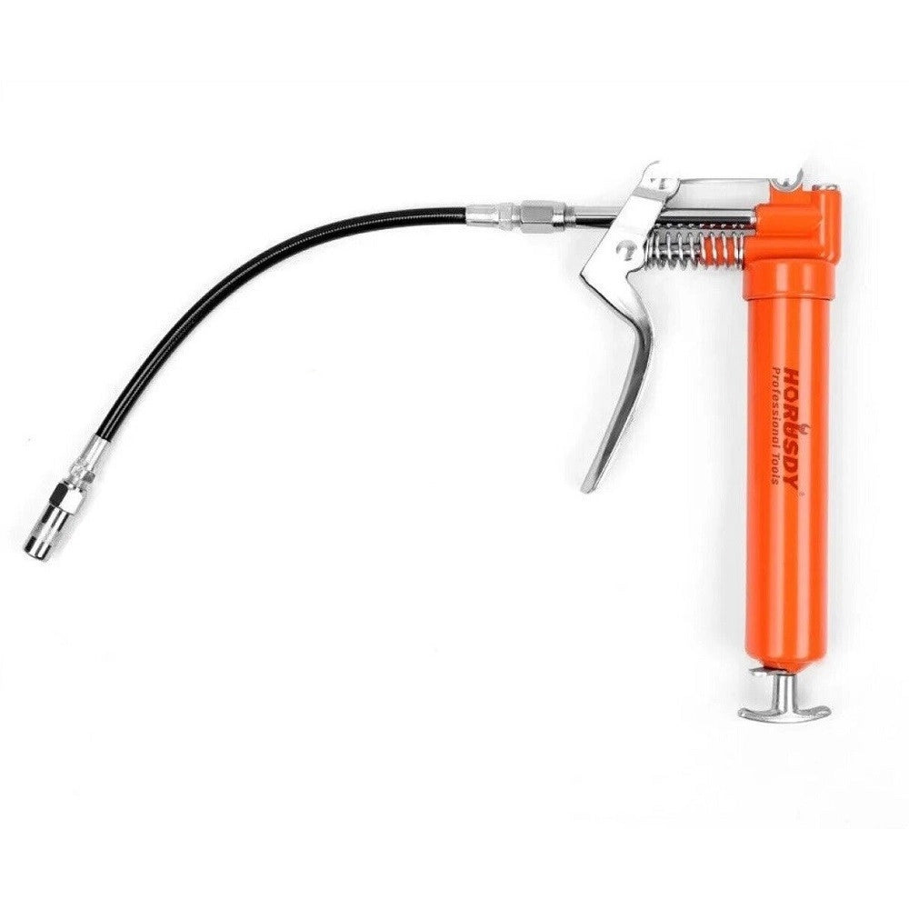 Trade Shop - Ingrassatore Manuale A Siringa Grasso Pistola Ingrassaggio Con 4 Accessori 97353 -