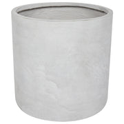Vaso per piante in argilla grigio 51 x 51 x 50 cm per interni ed esterni resistente alle intemperie