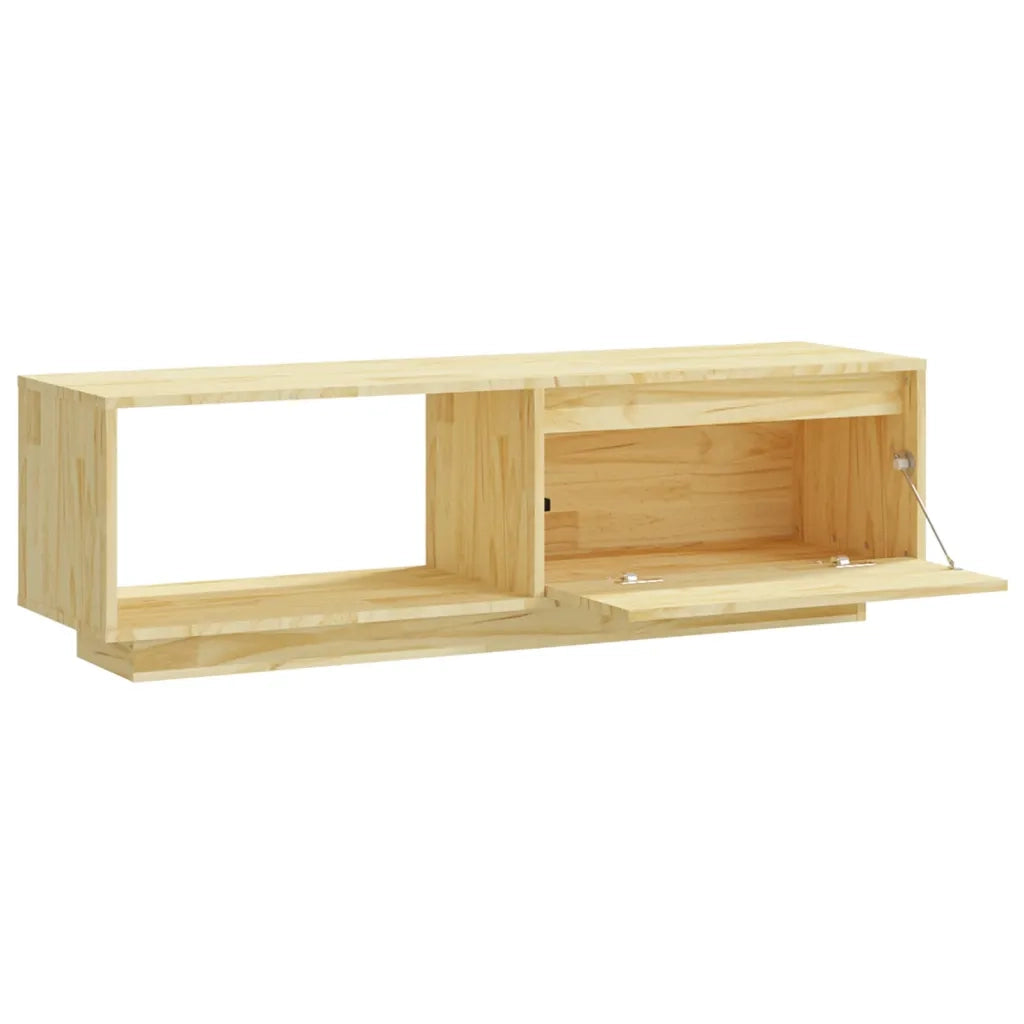 Mobile TV | Armadietto TV | Mobile Porta TV 110x30x33,5 cm in Legno Massello di Pino