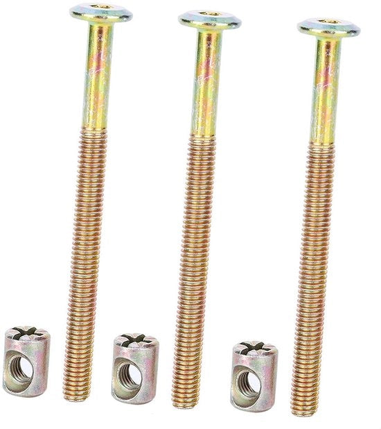 Viti a cilindro 40 mm - Acciaio inossidabile zincato - Viti a cilindro - Viti a deuvel - 10 pezzi - Profilo Pozidriv - Viti