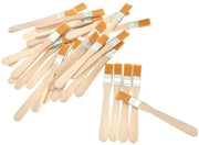Set di pennelli 30 pezzi - Manico in legno - Setole in nylon - Pennelli mini olio - Attrezzo per la pittura - Maniglia ergonomico - Pennelli